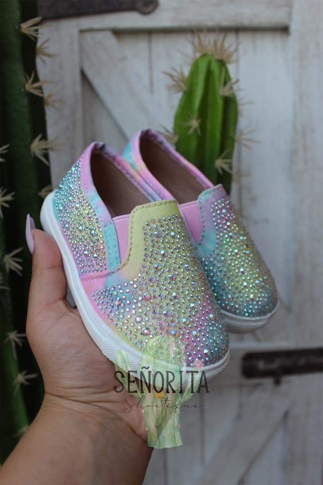 Moonlight shoes - Pink Tie Dye