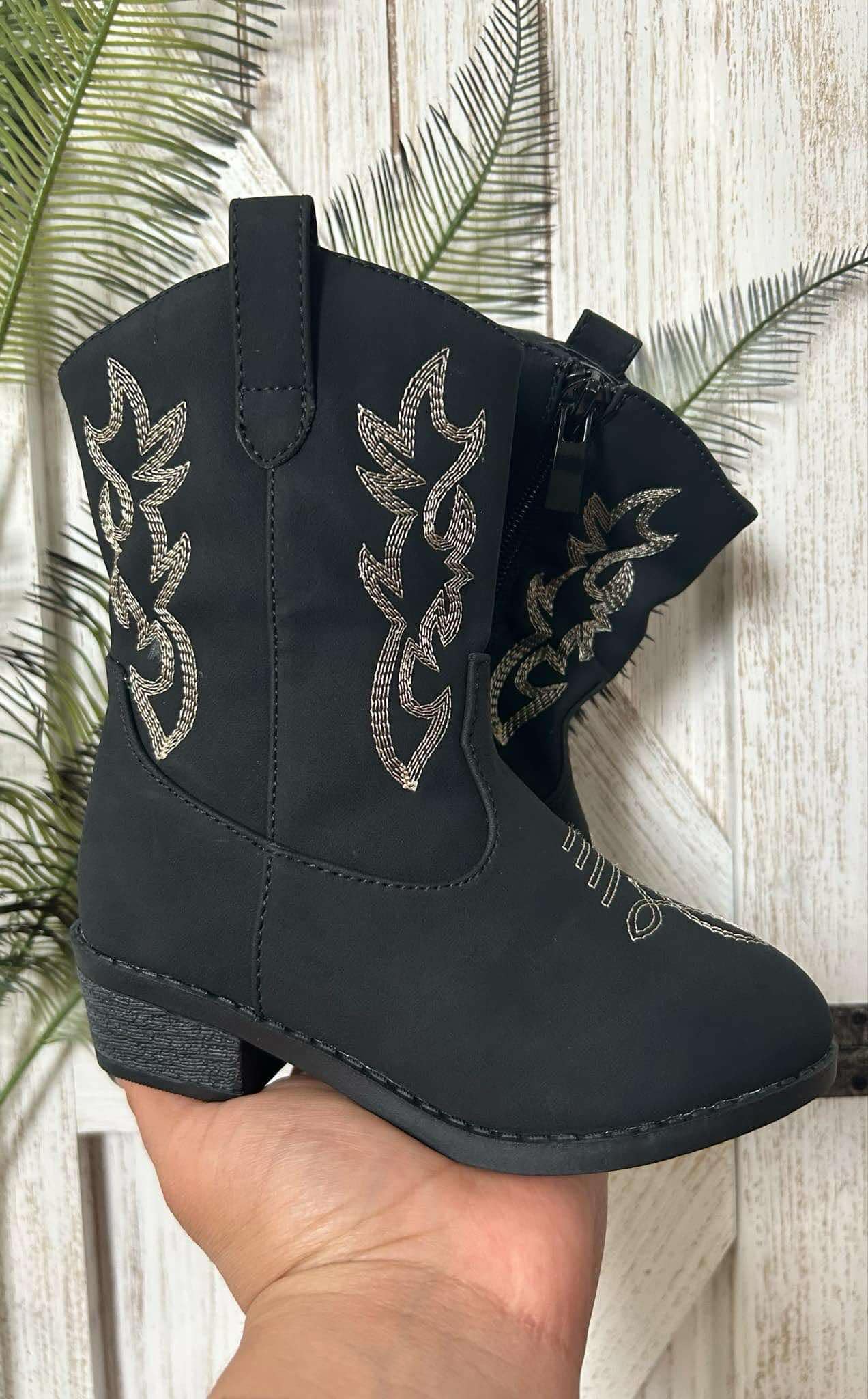 Cowgirl Boots - Black